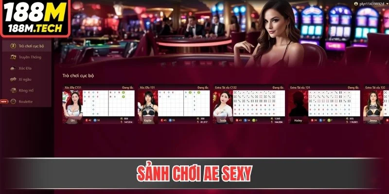 Sảnh chơi AE Sexy
